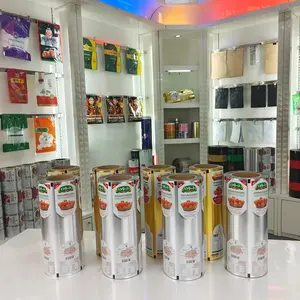 Customized Printed Automatic Packaging Machine Roll Film Flexible PP PET PE Food Packaging Laminating Film Rolls