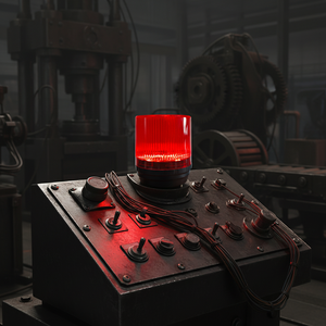 Luz Indicadora de Advertencia de Seguridad LED OS50 de 24V, 7 Colores, Verde Azul, IP65, Plástico - Product Image 3