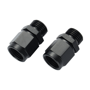 Custom CNC Turned Alumínio Reta Conector De Combustível Adaptador Rosca Macho Retrofit Rotary Joint <span class=keywords><strong>Auto</strong></span> Acessórios