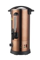 Urne à eau électrique en acier inoxydable 6L 8L 10L 15L 20L 30L, chauffe-eau à température réglable pour la restauration et l'hôtellerie
