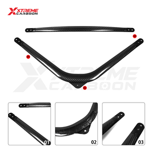 Barra di Bilanciamento Motore in Fibra di Carbonio Lucida/Opaca per <span class=keywords><strong>BMW</strong></span> S58 G80 G81 M3 G82 G83 M4 G87 M2, Barra di Supporto Executive Line - Product Image 2