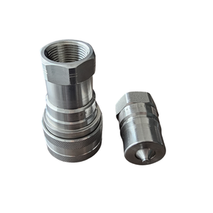 Parker Faster Hansen Replacement Series <strong>Hydraulic</strong> Fittings ISO-Norm B Quick Release Valve <strong>Coupling</strong> <strong>Manufacturers</strong> (Stainless) - Product Image 4