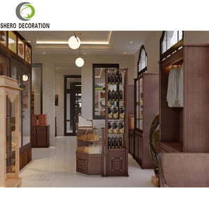 Meubles de magasin de fumée présentoir à tabac en bois massif vitrine à cigares de haute qualité à vendre - Product Image 5