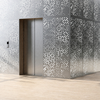Panneaux de façade décoratifs en aluminium perforé, découpe laser CNC, revêtement métallique pour murs-rideaux extérieurs et écrans intérieurs