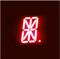 Display LED Alfanumerico a 16 Segmenti Blu per Interni, Schermo per Ascensore da 1 Pollice OEM