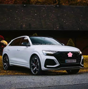 ชุดแต่ง PP พลาสติกสำหรับ Audi Q8 สภาพใหม่ สไตล์ RSQ8 กันชนหน้าและหลังพร้อมช่องสำหรับติดตั้งตะขอลากรถ - Product Image 3