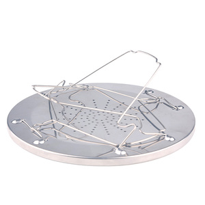 Hot <span class=keywords><strong>Camping</strong></span> Toaster Rack Bandeja de tostadas de 4 rebanadas <span class=keywords><strong>para</strong></span> estufas de <span class=keywords><strong>gas</strong></span> Cocina - Product Image 2