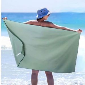 Serviette de sport en polyester et nylon de couleur unie, séchage rapide, serviettes en microfibre polyester et nylon pour adultes, serviettes de sport personnalisées - Product Image 4