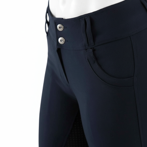 Pantalones de Equitación para Mujer de Secado Rápido, Impresos en 3D, con Asiento Completo de Silicona Antideslizante, Cintura Alta, Ajuste Elástico, Spandex, Poliéster - Product Image 1