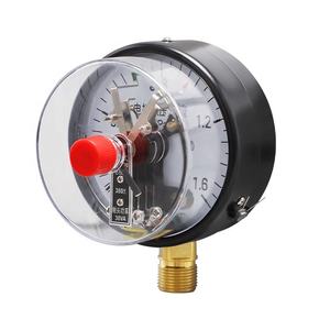 चीन दबाव गेज चुंबकीय रूप से सहायता प्राप्त विद्युत दबाव गेज तेल वायु मानोमीटर दबाव गेज स्टेनलेस स्टील - Product Image 6