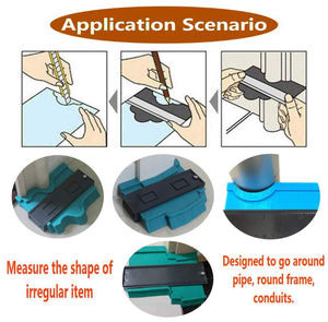 Khuyến mãi nóng: Thước đo đường cong 10 inch, dụng cụ đo hình dạng, khuôn mẫu, dụng cụ sao chép đường cong - Product Image 5