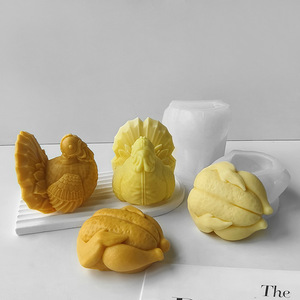 Qua biên giới gà nướng Silicone khuôn tự chế rang Thổ Nhĩ Kỳ trang trí tự làm hương thơm nến khuếch tán đá khuôn mẫu - Product Image 3