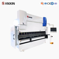 Presse plieuse servo-électrohydraulique synchrone CNC Anhui Sanxin Heavy Machinery PSB pour tôles épaisses