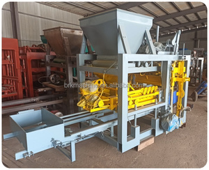 Qt4-25 Automatische Kleinschalige Blok Beton Holle Blok Maken Bakstenen <span class=keywords><strong>Machine</strong></span> Gewone Bakstenen <span class=keywords><strong>Machine</strong></span> En Trolley Van Zimbabwe - Product Image 5