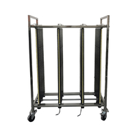 Nouvelle conception durable ESD PCB Plaques Chariots de stockage Chariot à quatre roues Dollys Hot Sell to Europe OEM Structure de plate-forme personnalisable