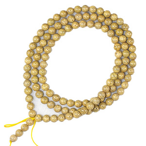 Hainan Bodhi Seed Beads 108pcs 9 10 11mm Round Chicken Oil Yellow Old Seeds For Collection And Religious Use - Product Image 4