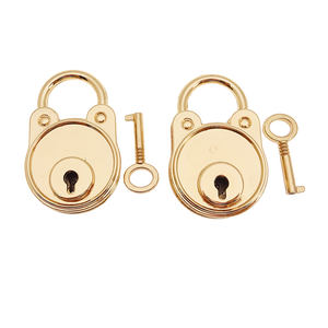 Mini Candado Vintage con Llave, Candado Retro con Forma de Oso - Product Image 6