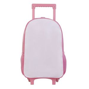 Customized <b>Luggage</b> Bag Backpacks Wholesale New Design Sublimation Blank <b>Trolley</b> School Bags for Girls or Boys - Product Image 2