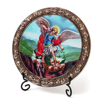 Nouveau artisanat classique Europe occidentale tuer ange peinture à l'huile imprimé décoration de table ameublement de maison