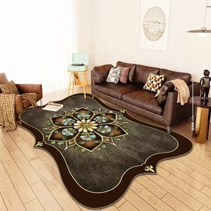 Bán Buôn Nhà Sản Xuất Thiết Kế Hiện Đại Tùy Chỉnh Polyester Trung Đông Phòng Khách Thảm 3D Sang Trọng Thảm Và Thảm - Product Image 2