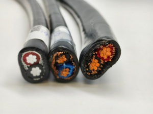 Cáp điện đồng trung tâm 600V, lõi đồng, vỏ cách điện XLPE, vỏ bọc PVC, 1x8+8AWG, 2x8+8AWG, 3x8+8AWG, 3x6+6AWG, 2x4+4AWG - Product Image 6