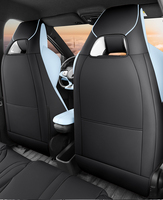 Pour 2023 2024 2025 2026 BYD Seagull Accessoires de voiture personnalisés Housses de siège 5 places Cuir artificiel Ensemble complet Entièrement couvertes