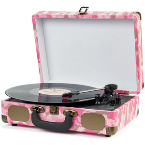 Portable valise <span class=keywords><strong>vinyle</strong></span> <span class=keywords><strong>platine</strong></span> DJ <span class=keywords><strong>platine</strong></span> <span class=keywords><strong>vinyle</strong></span> LP tourne-disque <span class=keywords><strong>automatique</strong></span> <span class=keywords><strong>Vintage</strong></span> tourne-disque - Product Image 1
