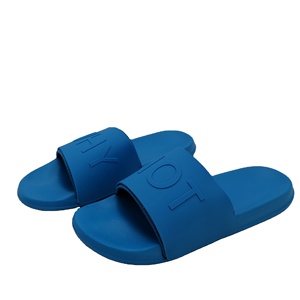 GRS Blue perché non modellare pantofole alla moda da spiaggia per interni ed esterni infradito - Product Image 1