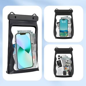 Pochette universelle pour téléphone portable en PVC de grande capacité, étanche, pour la plage, la natation, le bord de mer, sac de rangement pour téléphone - Product Image 3