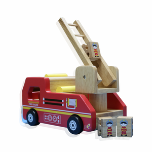 Jouet de jeu d'assemblage de moteur de feu en bois pour bébés tout-petits âgés de 5 à 7 ans en caoutchouc avec boîtes emballées avec logo imprimé - Product Image 2