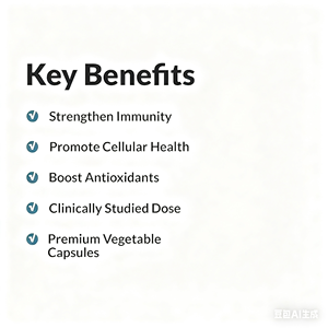 Cápsulas Dietéticas de Complejo NAC Premium, Servicio OEM ODM, Protección Inmunológica y Apoyo al Bienestar del Hígado para Adultos - Product Image 5
