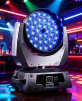 UNOXINE - Cabeza Móvil LED RGBW de 15 W/60 W con Control DMX512, IP33, para Aplicaciones de Discoteca