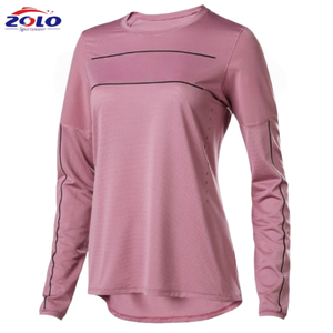 Joli maillot de motocross rose léger et respirant BMX VTT MX maillot de <span class=keywords><strong>moto</strong></span> vêtements pour femmes - Product Image 1