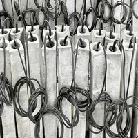 Produit de qualité, prix compétitif, anode en alliage de zinc moulé, prévention de la rouille, barre sacrificielle en magnésium et aluminium, forme de barre de cuivre