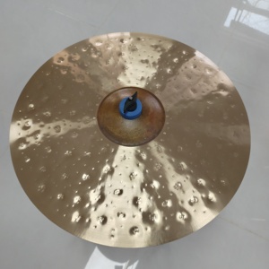 Ensemble de cymbales artisanales en bronze B20 de qualité garantie 14HH+16C+20R pour batteur - Product Image 2