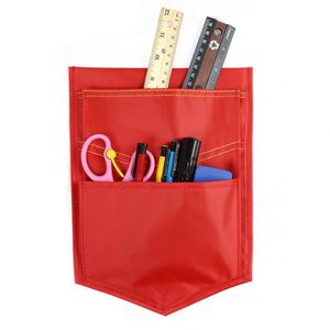 Polyester Fabric Magnetic Storage <b>Organizer</b> with Customized Logo <b>for</b> Office <b>Desktop</b> Use Black 20x27cm - Product Image 2