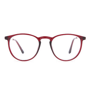 בציר מקורי <span class=keywords><strong>tr90</strong></span> עגול אדום האחרון משקפיים מסגרות לנשים - Product Image 2