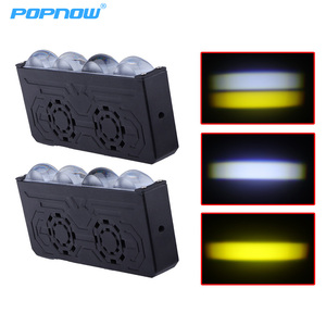 Focos LED para Automóvil de 110 W, 12 V, 24 V, 6000 K, 3000 K, Luces de Conducción Universales para Automóvil, Cuatro Lentes de Proyector, Luces LED para Parrilla - Product Image 1