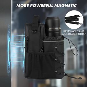 <span class=keywords><strong>Bolsa</strong></span> de Gimnasio Cruzada Magnética Personalizada con 4 Imanes Fuertes y Porta Botella de Agua Pequeño para Hombres y Mujeres, para Fitness y Deportes - Product Image 4