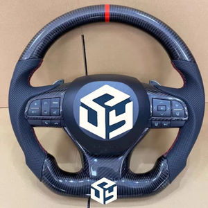 <span class=keywords><strong>Volante</strong></span> Deportivo Personalizado de Fibra de Carbono Forjado con Luz LED para Honda Civic de 10ª Generación, Accesorio Personalizado para Automóvil - Product Image 1