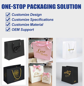 <span class=keywords><strong>Bolsa</strong></span> <span class=keywords><strong>de</strong></span> Papel <span class=keywords><strong>para</strong></span> Compras Youen con Logotipo Personalizado, <span class=keywords><strong>de</strong></span> Lujo, Color Blanco Crema, Plegable, <span class=keywords><strong>para</strong></span> Anillos, Pulseras, Collares, con Cinta - Product Image 5