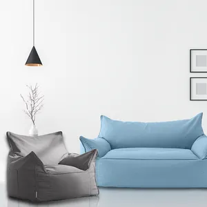亚麻优雅沙发现代设计现代单座沙发椅扶手椅套装双座现代家居家具客厅沙发