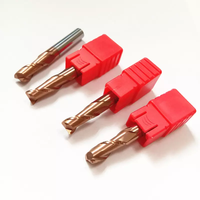 Haute Qualité MTS HRC55 Carbure 2-6 Flûtes En Acier De Tungstène TiSiN Revêtement Fin Milll Cutter pour CNC Affûteur Outillage Machine