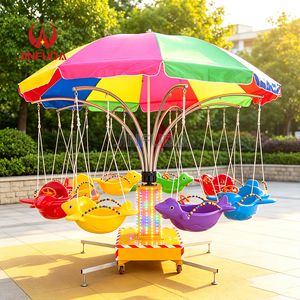 Nouvelle Conception Manège de Parc d'Attractions Cheval Balançoire Musicale pour Enfants Carrousel Électrique Balançoires pour Bébés à Vendre - Product Image 3