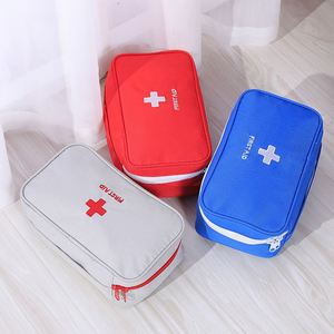 Trousse de premiers secours personnalisée pour la maison, les voyages en plein air, le <span class=keywords><strong>camping</strong></span>, la randonnée, mini sac de rangement médical vide, pochette portable - Product Image 2