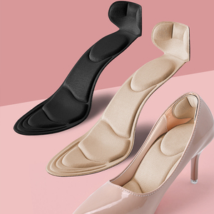 Nécessités quotidiennes : Coussinets de talon pour chaussures plates femme, ajustement de la taille - Product Image 1