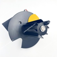 Broche de rembobinage de supports P1058930-058 utilisée pour l'enrouleur d'étiquettes d'imprimante de codes à barres Zebra ZT410 ZT411
