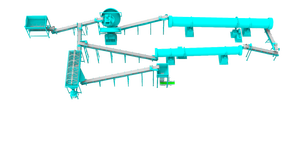 Equipo Automático para la Producción de Fertilizantes Orgánicos Granulares de 1-20 Toneladas - Product Image 2