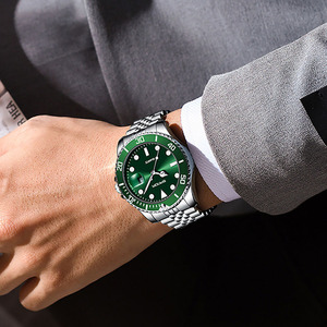 Sanda 1099 Men Trendy Fashion Quartz Wristwatch Stainless Steel Band Single <b>Date</b> Luminous Dial - Product Image 6