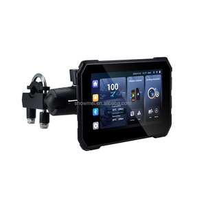 Pantalla Inalámbrica de 5 Pulgadas para Motocicleta con CarPlay y Android Auto, Monitor de Pantalla Dividida, BT, TPMS, DVR, GPS, Navegación - Product Image 1